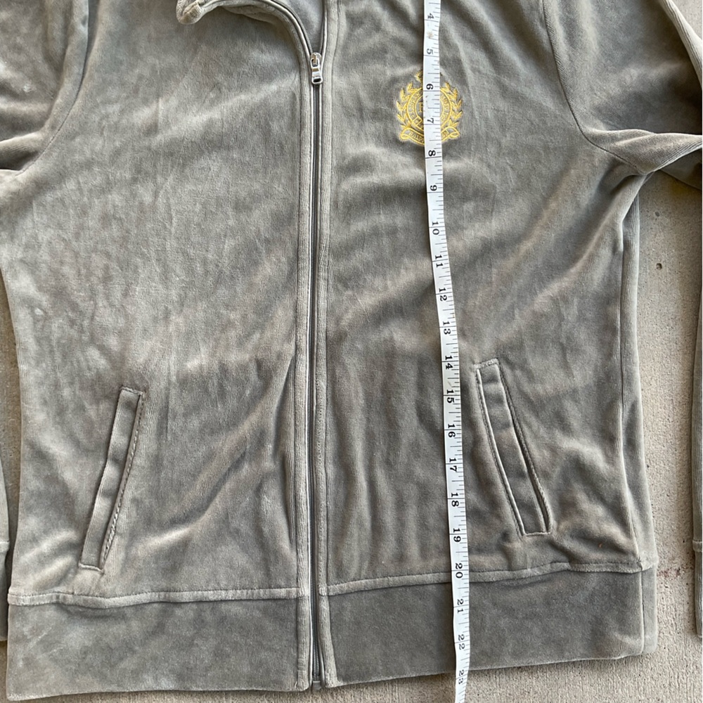 Lauren Ralph Lauren full zip velour track jacket - Picture 6 of 6